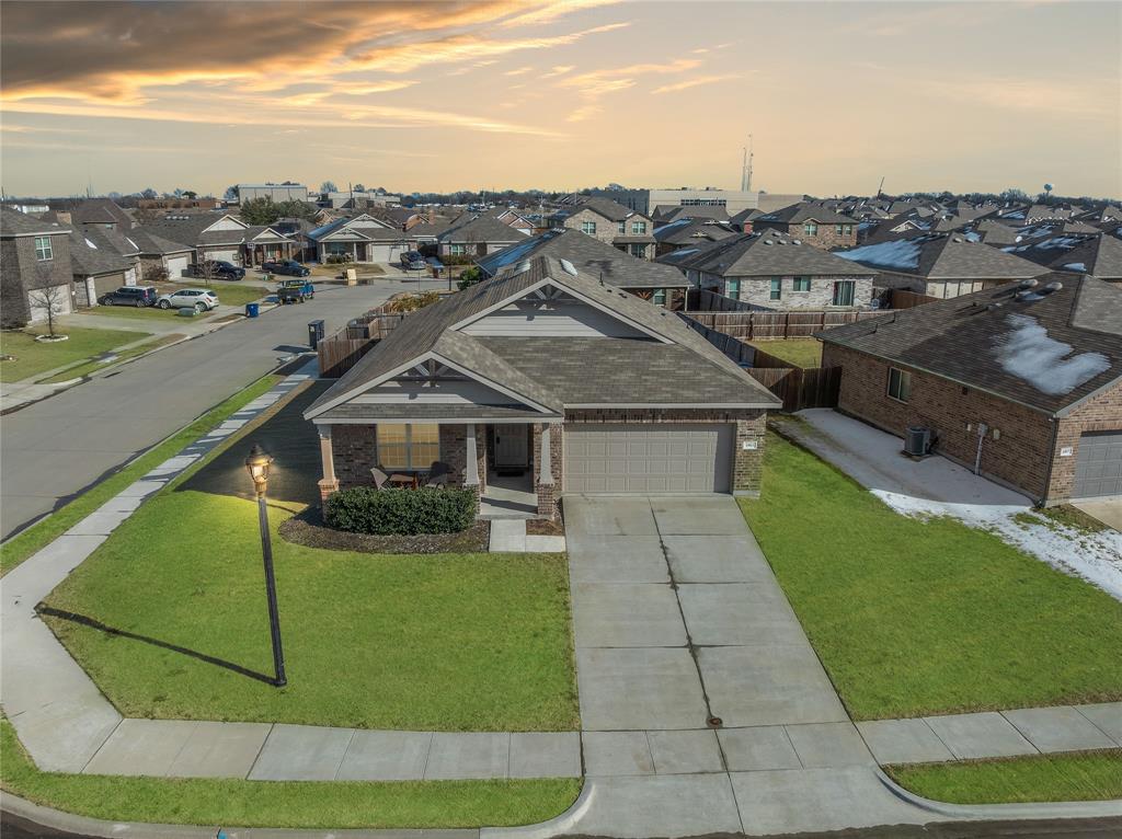 1061 Stanridge Lane Van Alstyne, TX 75495 - Photo 30 of 37 a view of a white house with a big yard