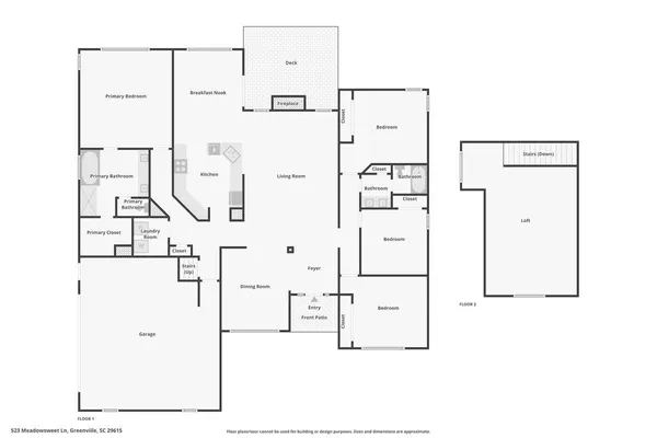 $599,900 | 523 Meadowsweet Lane, Greenville, SC 29615