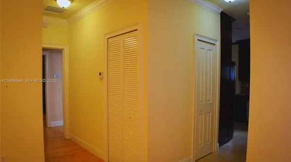 a view of livingroom with chandelier