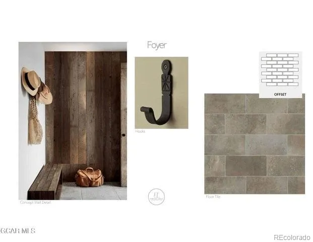 a kitchen with a refrigerator and a stove