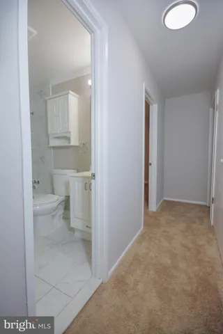 a bathroom with a sink a toilet and bathtub