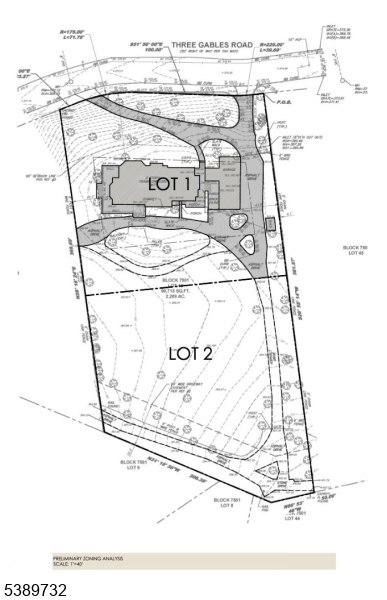 17 Three Gables Road Morristown, NJ 07960 - Photo 43 of 43 a picture of floor plan