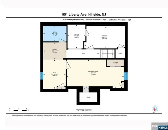 $600,000 | 951 Liberty Avenue, Hillside, NJ 07205