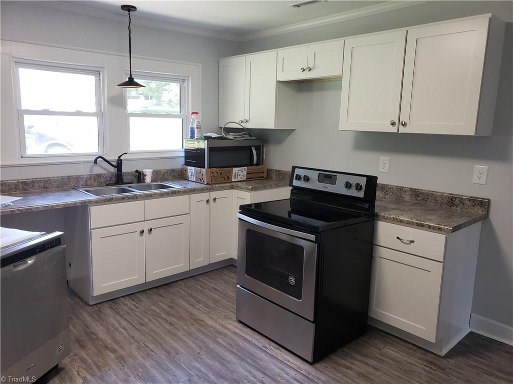 2034 Wicker Lovell Road Randleman, NC 27317 - Photo 25 of 27 New cabinets, countertops, lighting, faucet and appliances. Appliances not installed at time of photos.