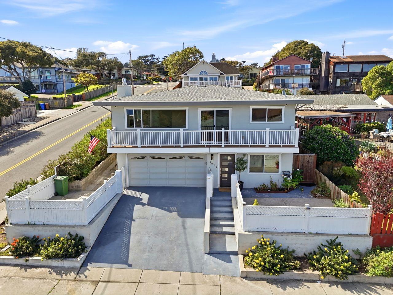 701 Archer Street Monterey, CA 93940 - Photo 37 of 39 a front view of a house with a garden