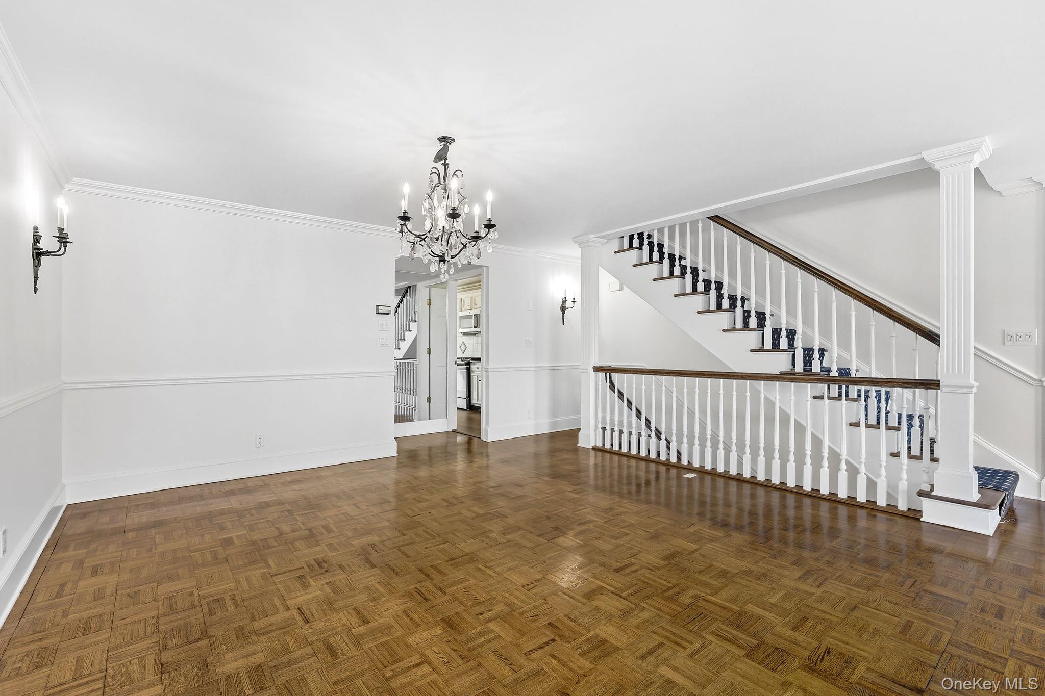720 Milton Road, Unit H3 Rye, NY 10580 - Photo 7 of 27 en view interior of a house with wooden floor