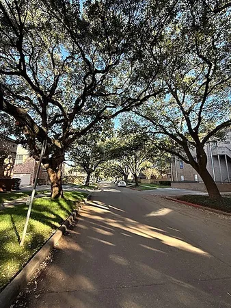 a view of a street