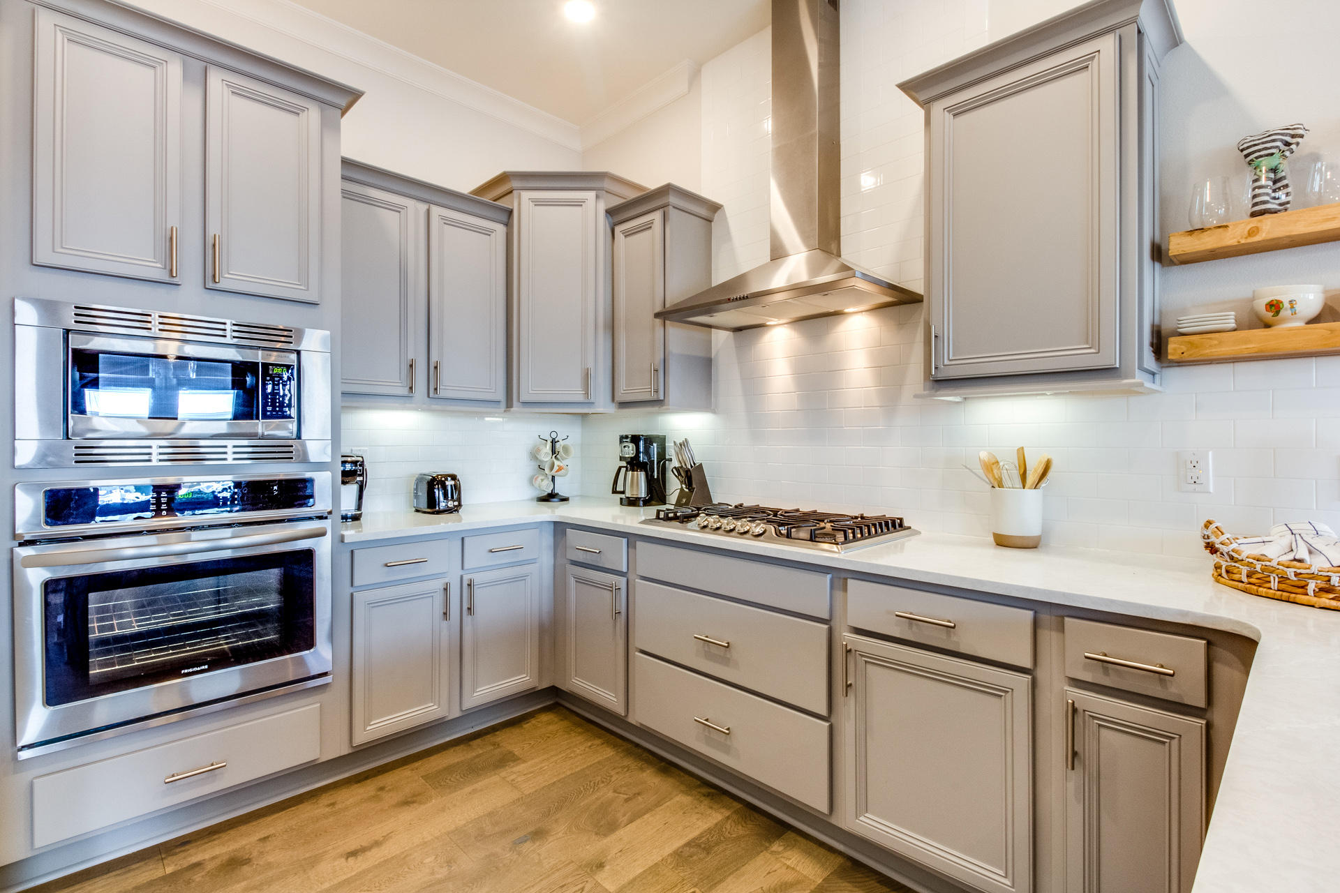 8 East Milestone Dr Inlet Beach, Unit C Inlet Beach, FL 32461 - Photo 1 of 1 a kitchen with stainless steel appliances granite countertop a sink stove and cabinets