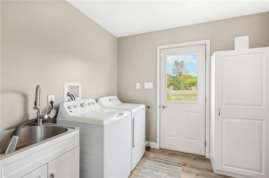 174 Hollow Road Darlington, PA 16115 - Photo 26 of 50 a utility room with dryer and washer
