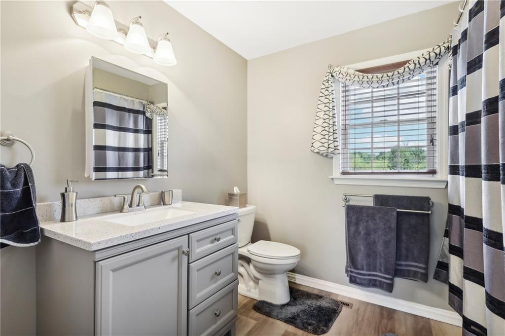 174 Hollow Road Darlington, PA 16115 - Photo 31 of 50 a bathroom with a sink toilet and shower