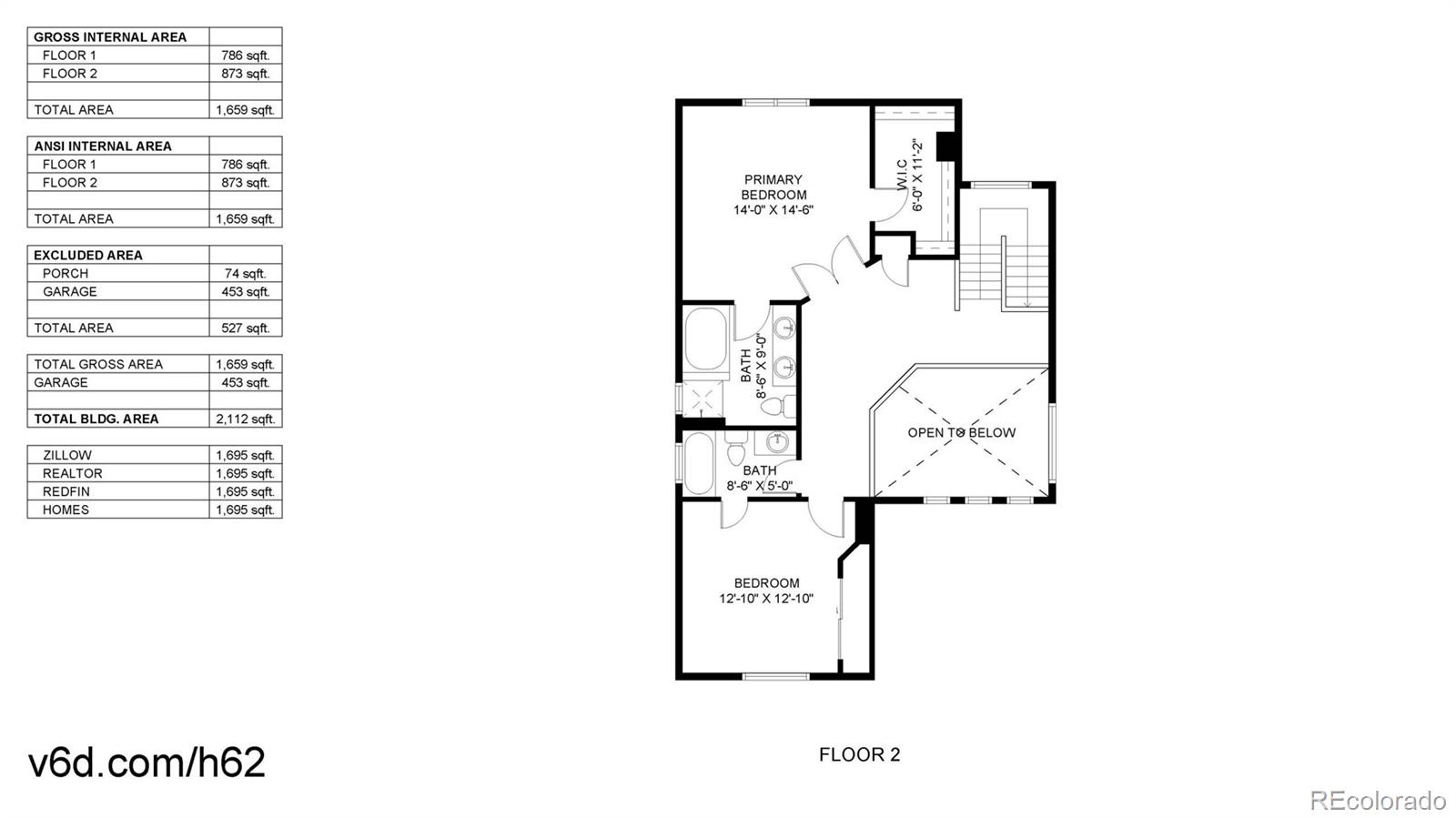11738 Zenobia Loop Westminster, CO 80031 - Photo 34 of 34 a picture of a floor plan
