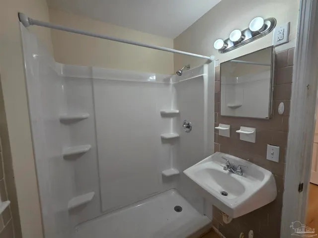 an empty room with window