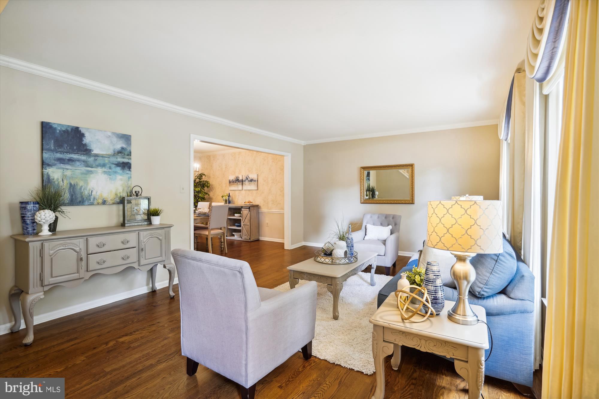 10137 Red Spruce Road Fairfax, VA 22032 - Photo 3 of 59 Light filled Living Room.