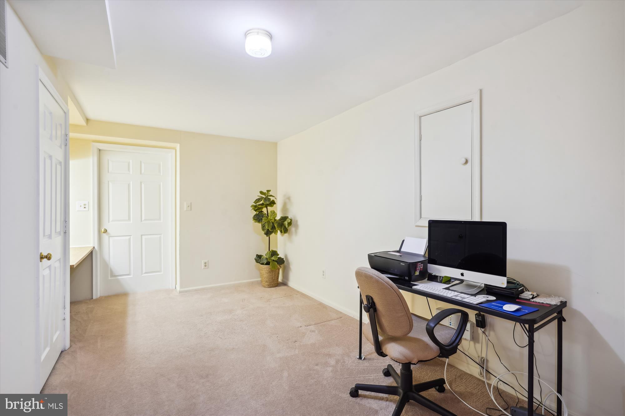 10137 Red Spruce Road Fairfax, VA 22032 - Photo 42 of 59 Home office/hobby room/gym on lower level.