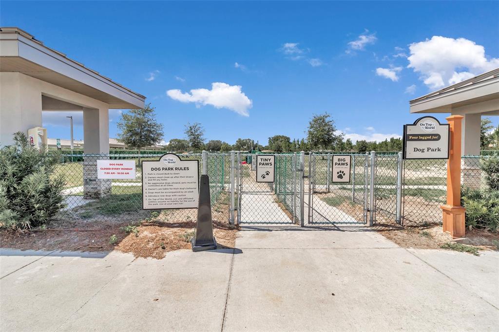 8877 Southwest 96th Street, Unit B Ocala, FL 34481 - Photo 47 of 48 a view of a yard with a fountain