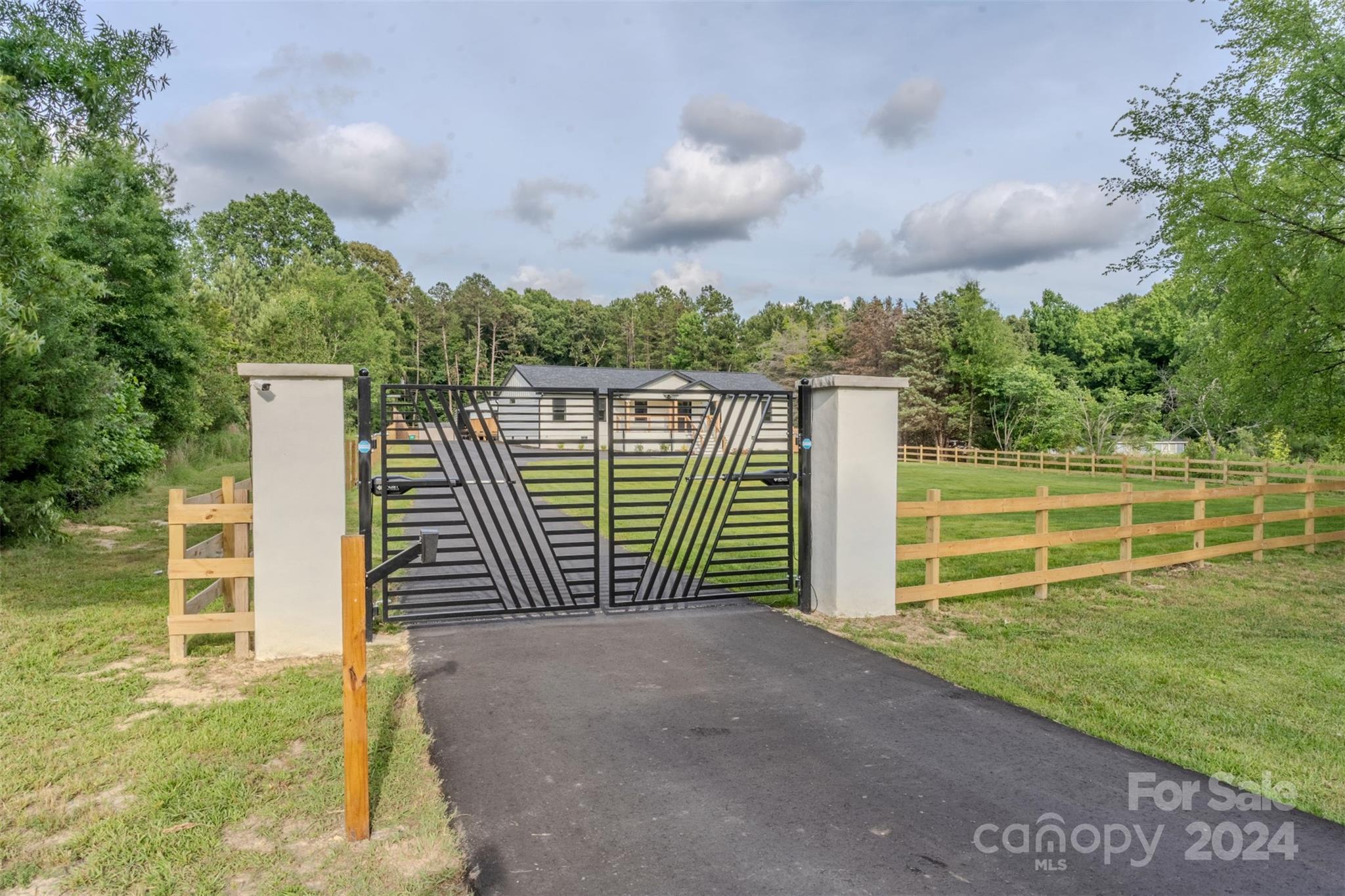 201 Potter Road Monroe, NC 28110 - Photo 4 of 44 a view of outdoor space with deck and yard