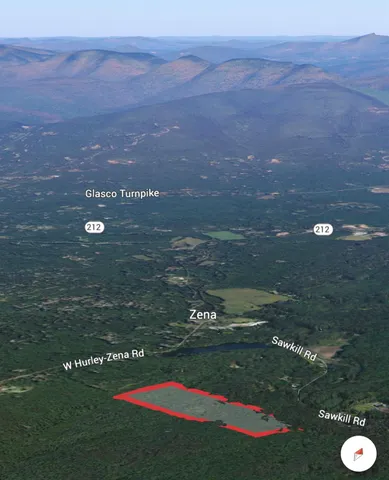 a view of backyard space