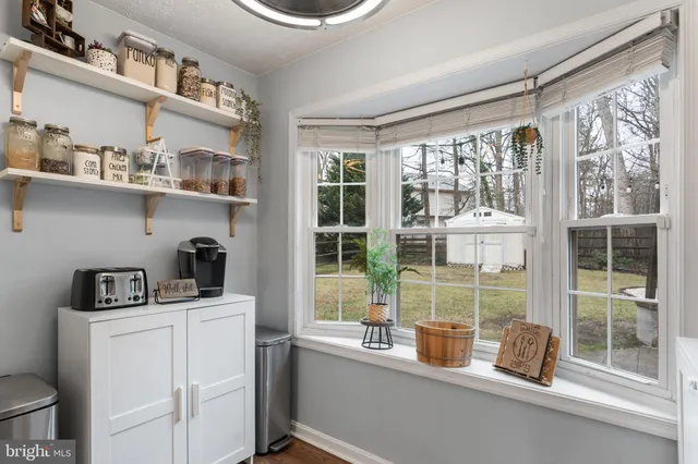 a room with storage and utility