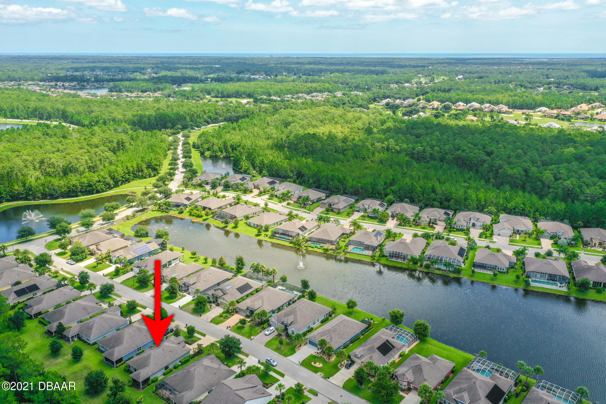 667 Elk River Drive Ormond Beach, FL 32174 - Photo 46 of 49 a view of yard with green space