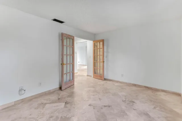 a view of a car garage