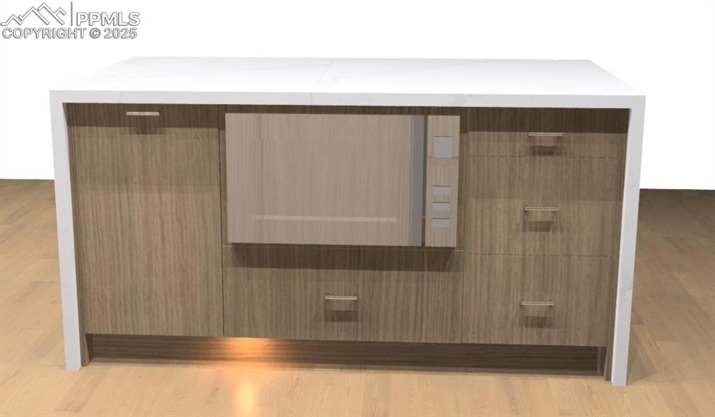 175 Terrace Drive Colorado Springs, CO 80906 - Photo 12 of 50 a bathroom with a shower and a mirror