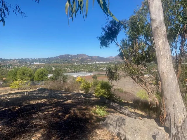 a view of lake with mountain