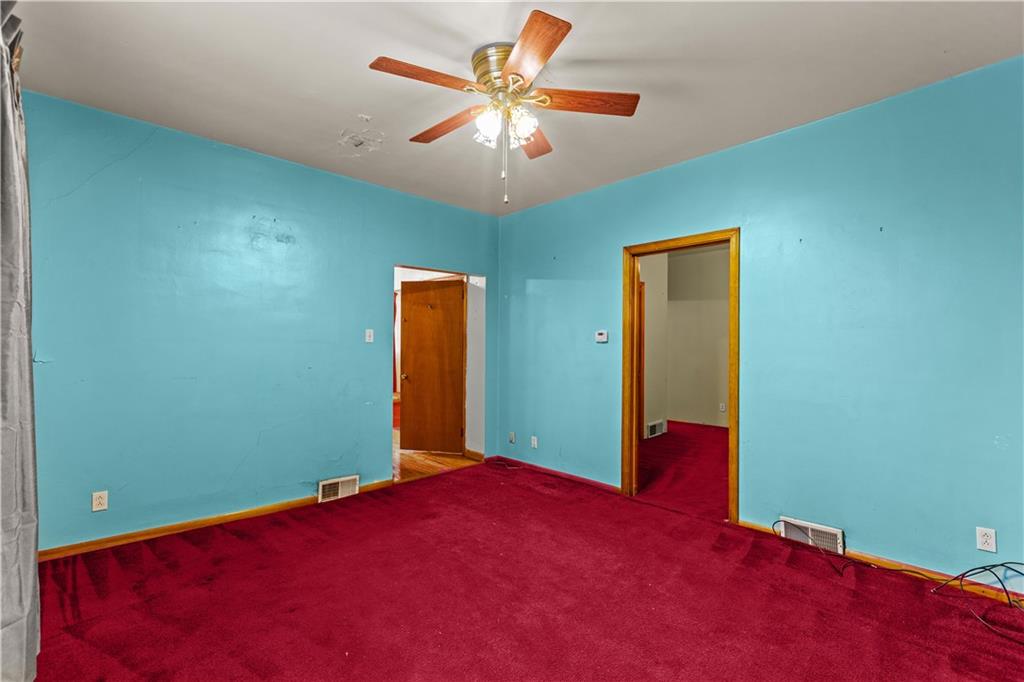 109 Helen Street McKees Rocks, PA 15136 - Photo 8 of 31 a view of empty room with a fan