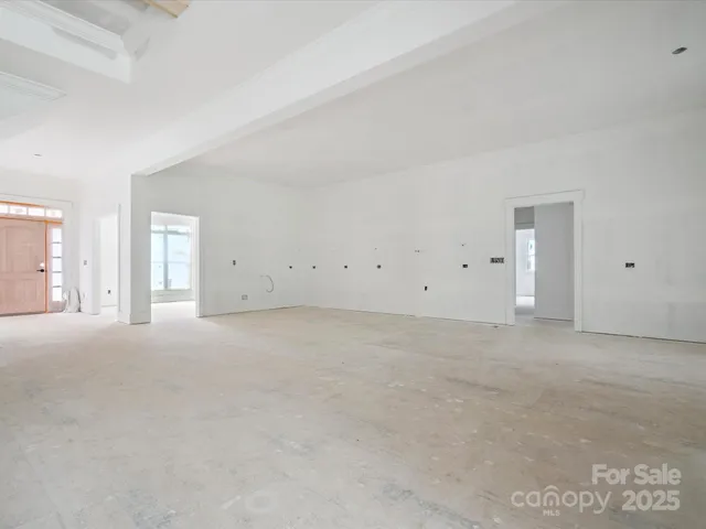 a view of empty room