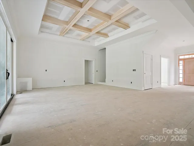 a view of empty room