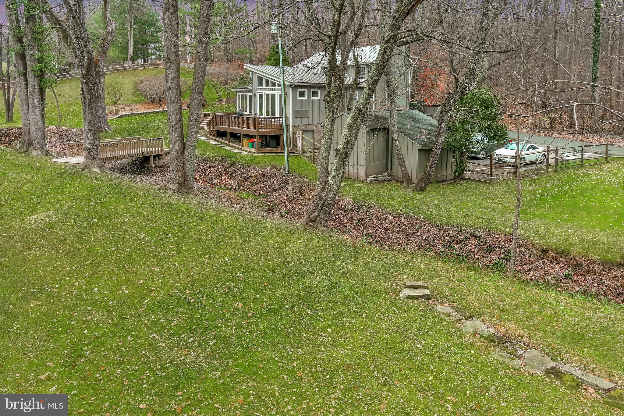 2404 Geist Road Glyndon, MD 21136 - Photo 38 of 63 a view of a garden with a house
