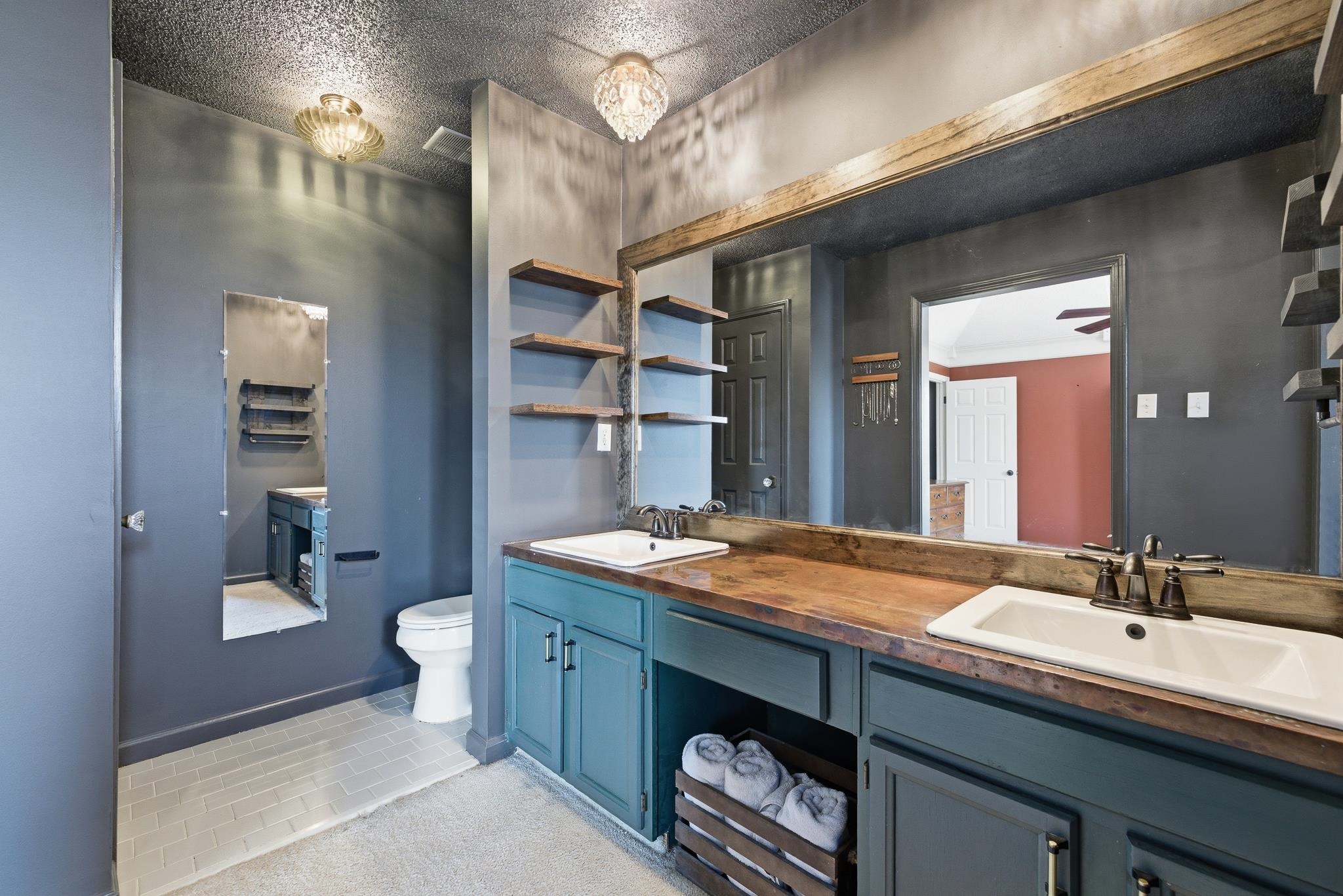 3546 Ripplechase Drive Bartlett, TN 38133 - Photo 17 of 24 a bathroom with a sink double vanity and a toilet