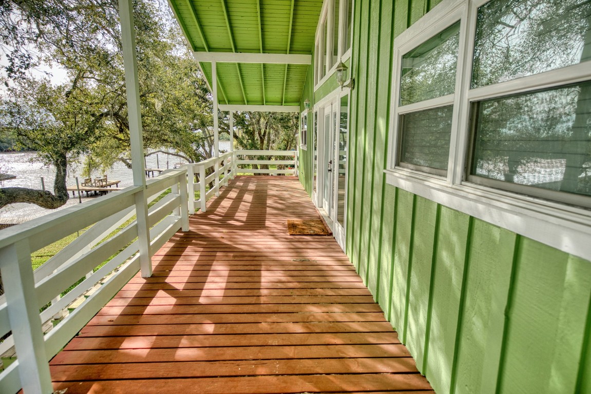 4641 Rio Drive Brazoria, TX 77422 - Photo 8 of 33 a view of balcony with wooden floor