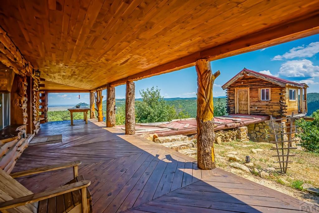31300 Timber Canyon Road Trinidad, CO 81082 - Photo 12 of 59 a porch with view of outdoor space