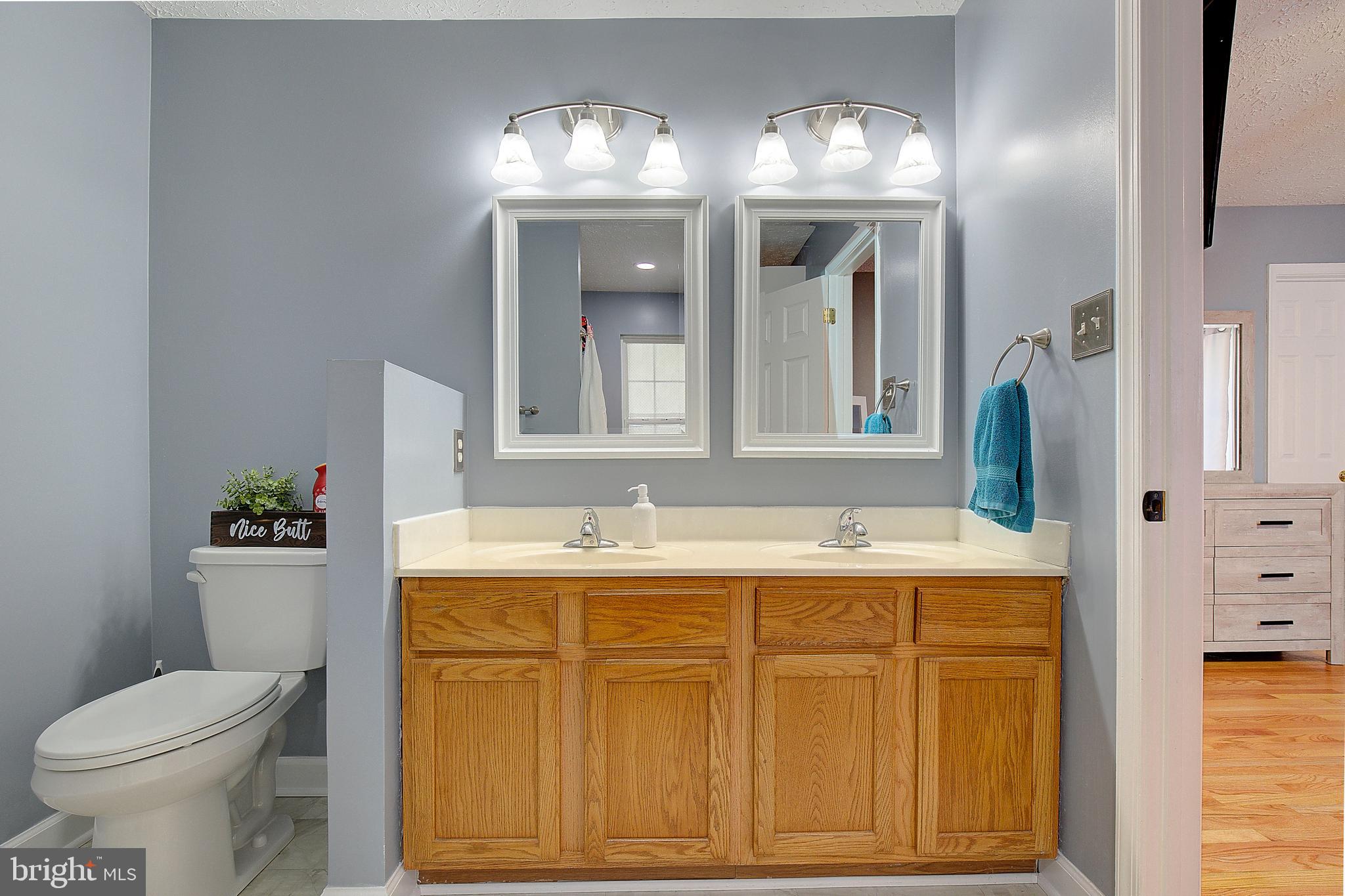 26282 Rio Bravo Lane Mechanicsville, MD 20659 - Photo 31 of 52 a bathroom with a sink and a mirror