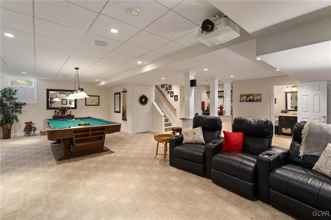 6081 Upper Ridge Road Green Lane, PA 18054 - Photo 35 of 39 a living room with furniture and wooden floor