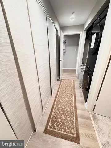 a view of walk in closet