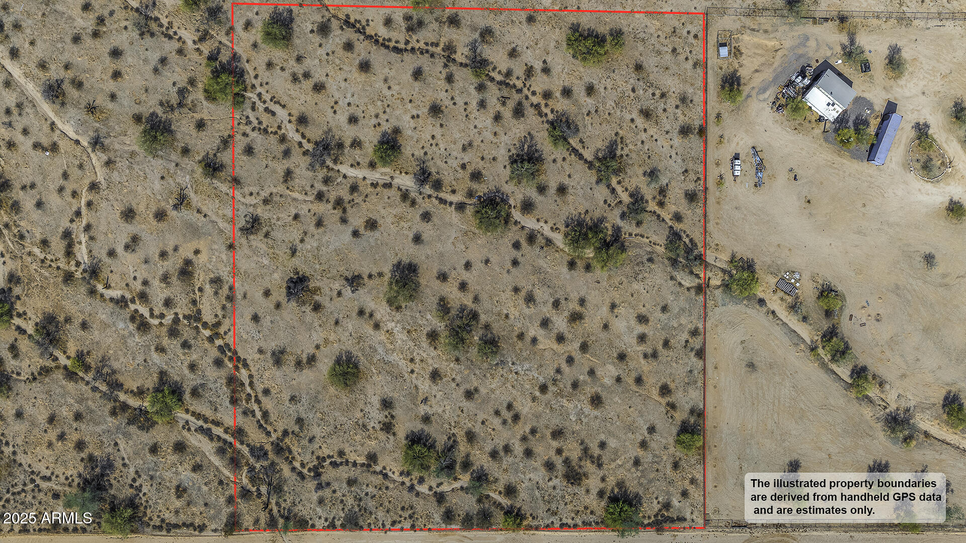 0 South Warren Road, Unit 18 Maricopa, AZ 85139 - Photo 8 of 12 Parcel 501-45-018 UAS 8 Top Down