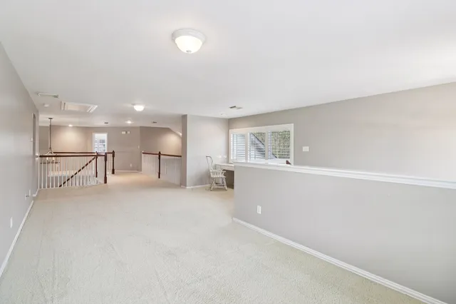 a workspace with a window