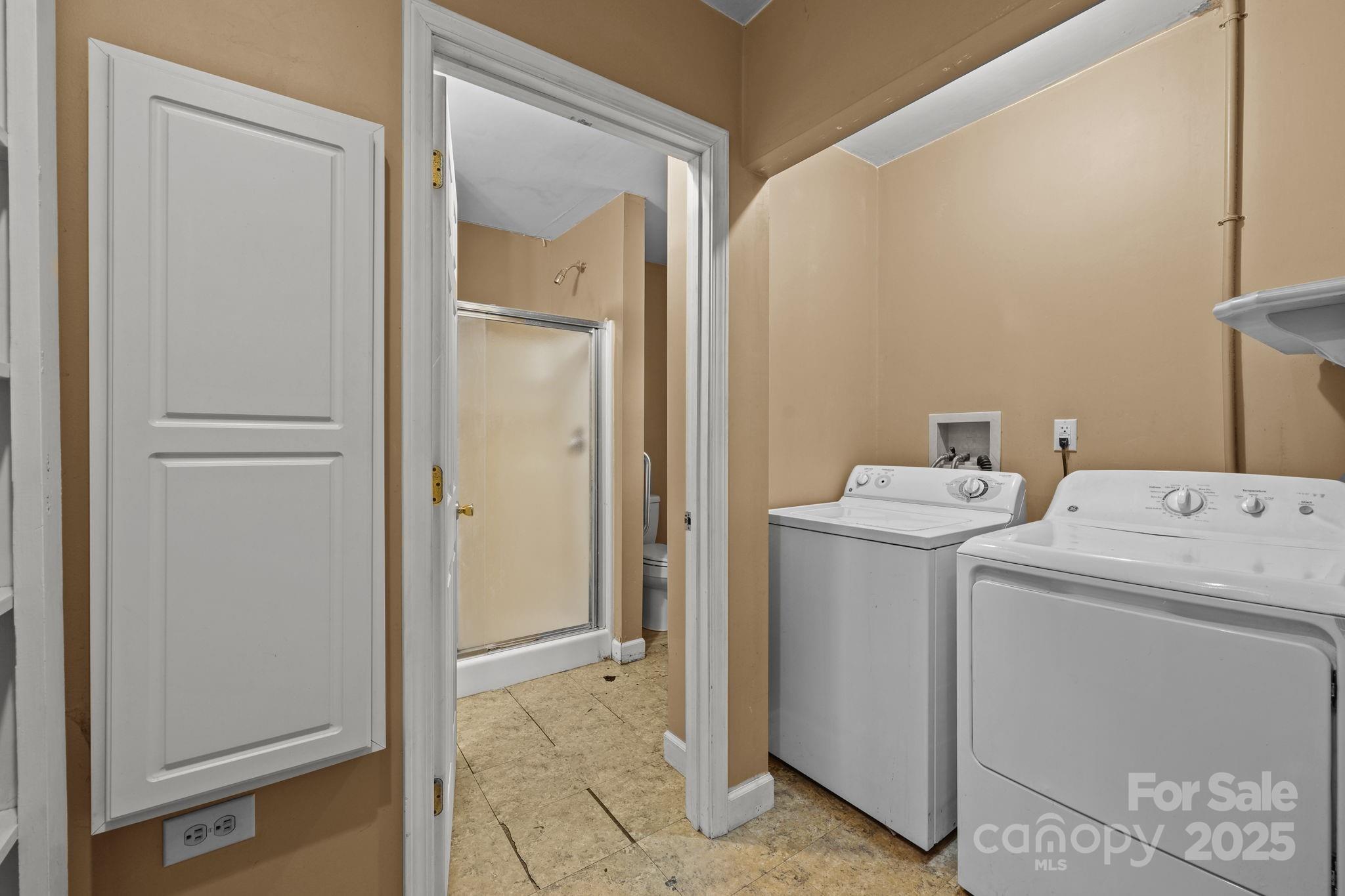 123 North Main Street Salisbury, NC 28144 - Photo 16 of 47 a view of storage room washer and dryer