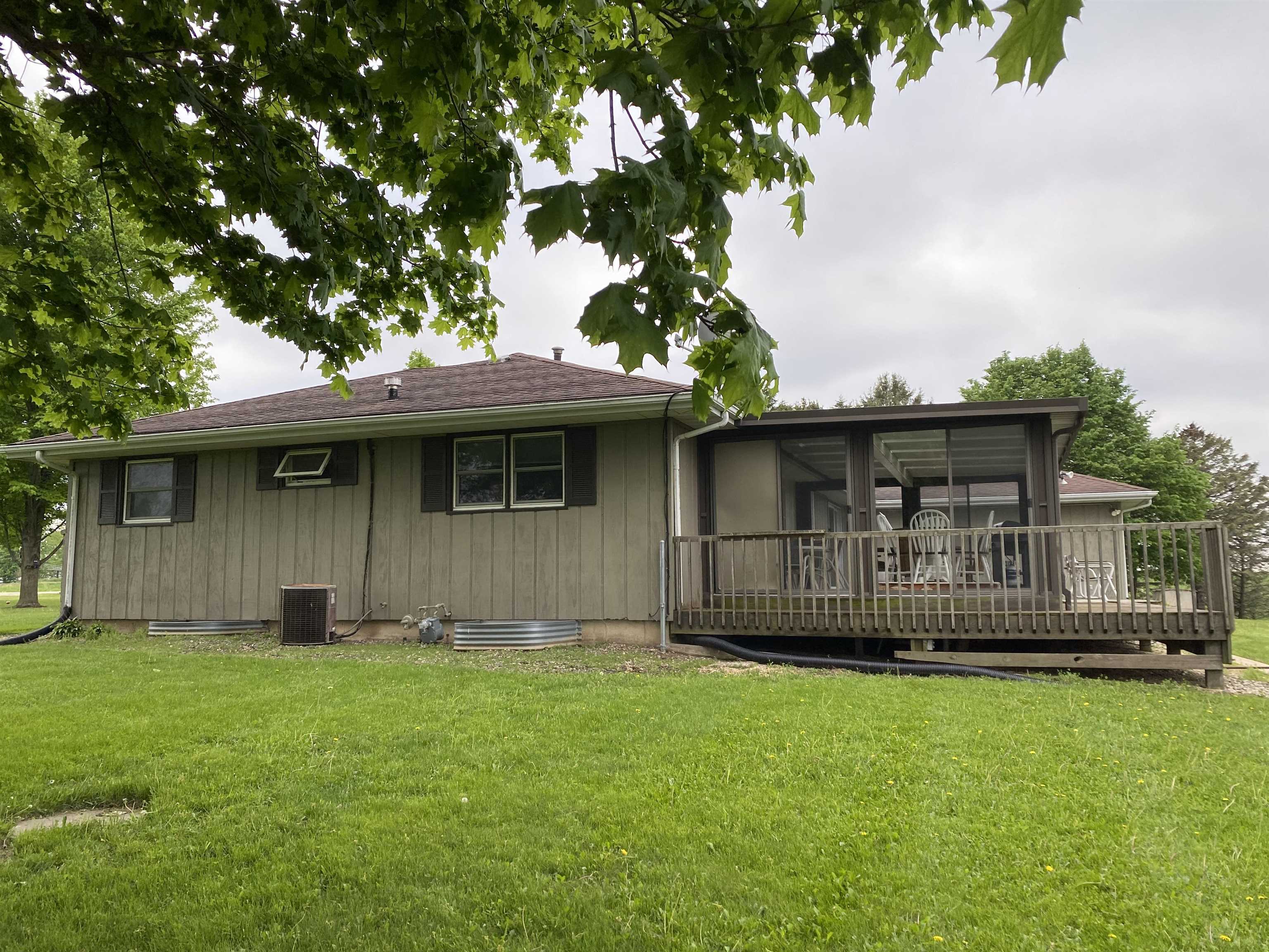 4482 East Lamm Road Freeport, IL 61032 - Photo 46 of 47 a view of a house with a yard