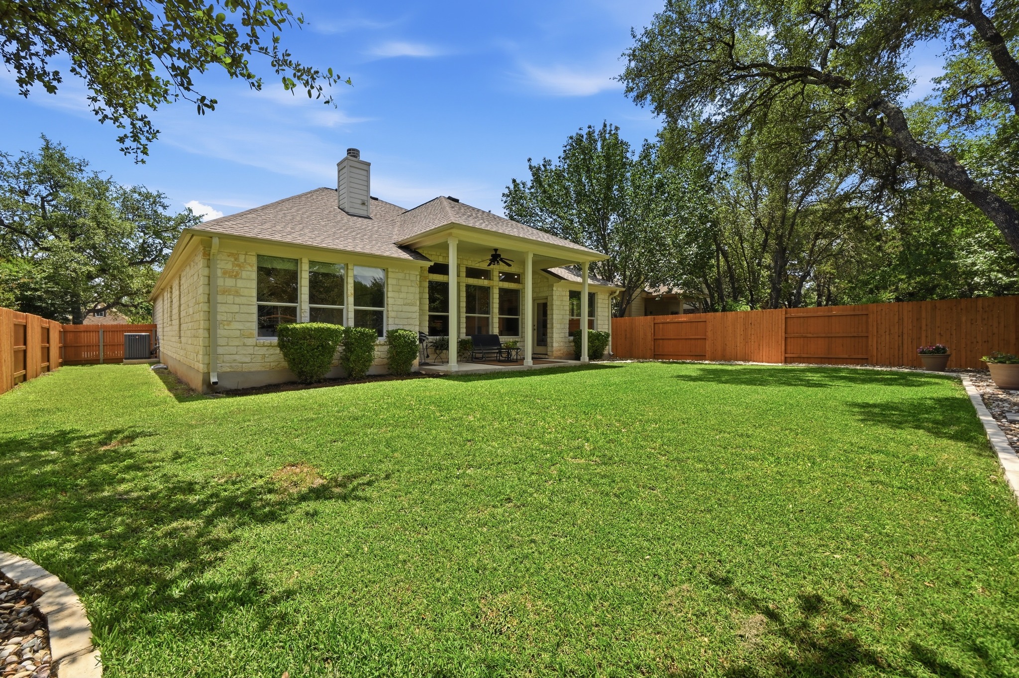 7301 Seneca Falls Loop Austin, TX 78739 - Photo 31 of 36 The fencing is newly installed and stained.
