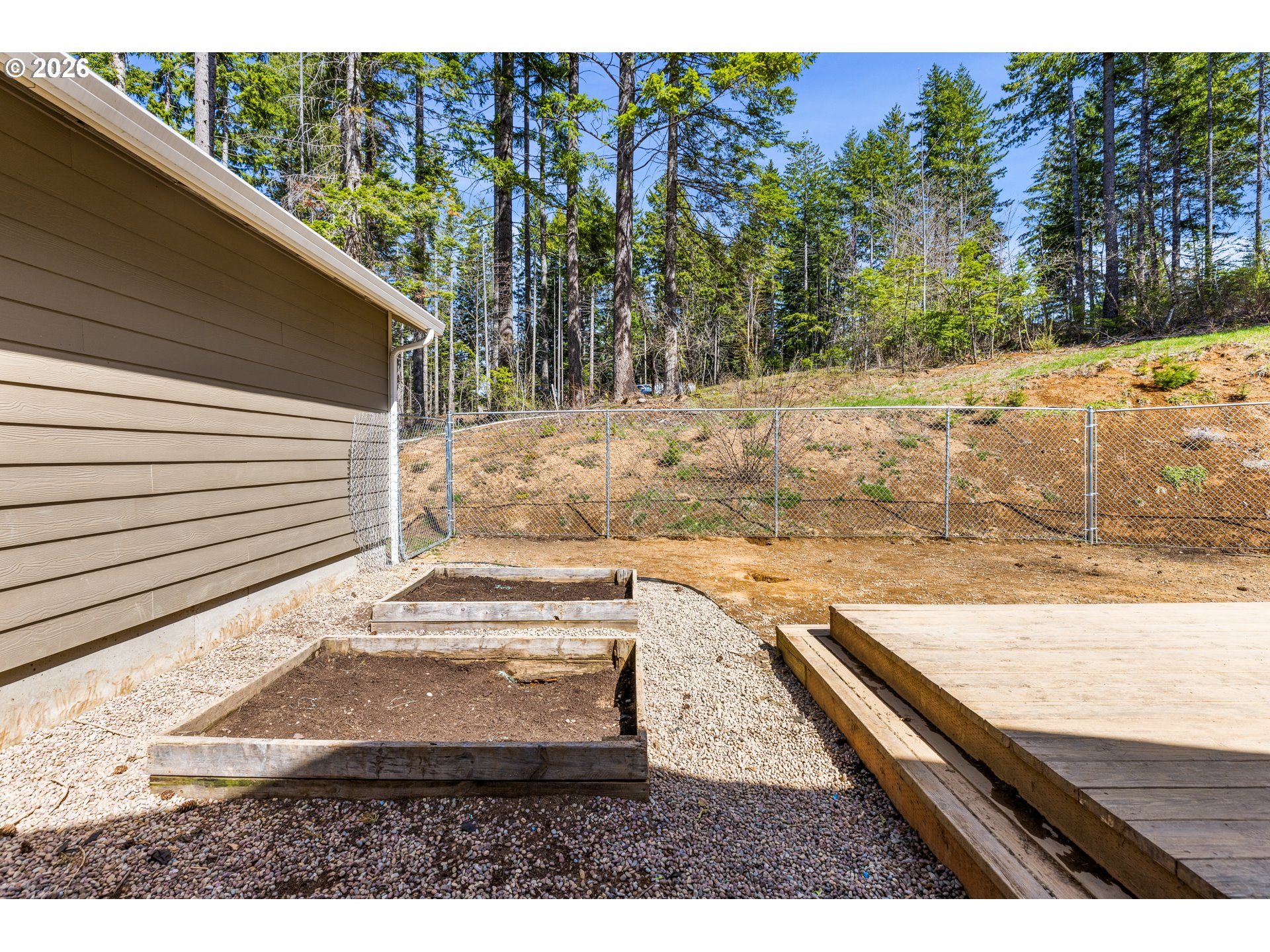 1452 Lacock-Kelchner Road Underwood, WA 98651 - Photo 36 of 40 a view of a backyard of the house