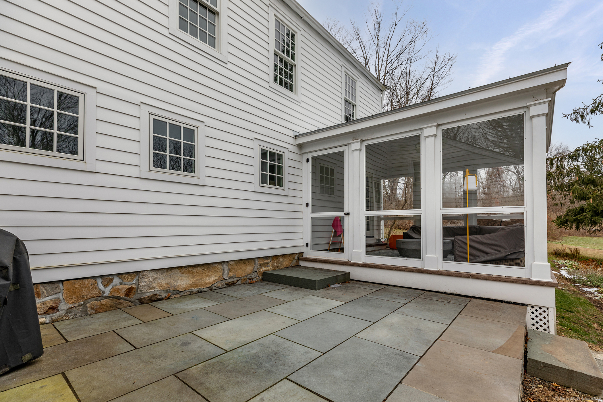 12 South Kent Road New Milford, CT 06755 - Photo 29 of 31 a view of a house with backyard and wooden fence