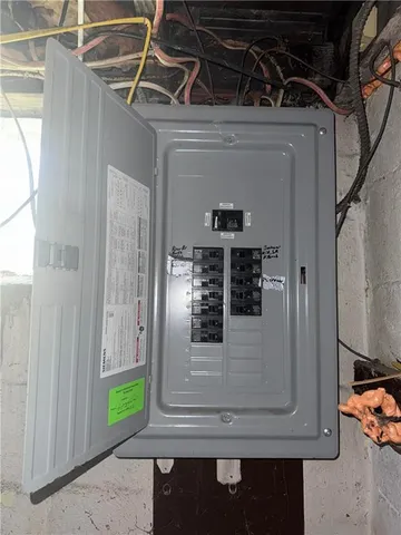 a view of water heater room