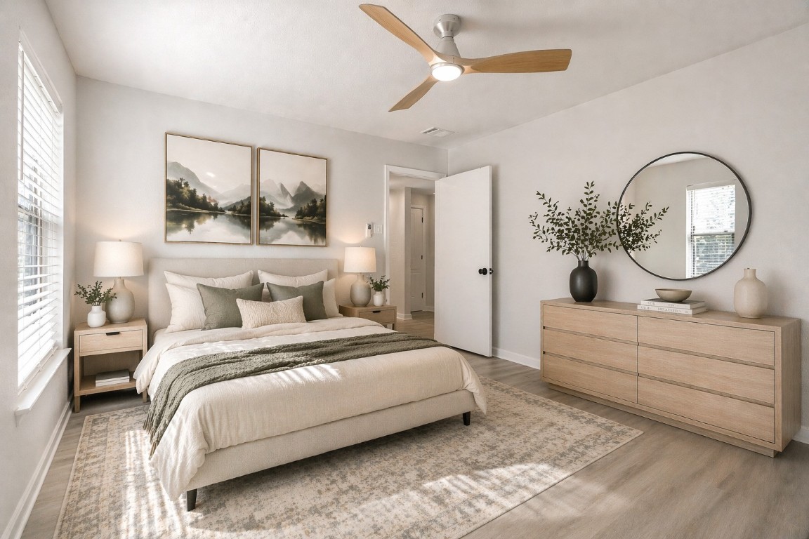 1010 Hummingbird Point Lane Houston, TX 77090 - Photo 15 of 26 Virtually Staged –Bedroom