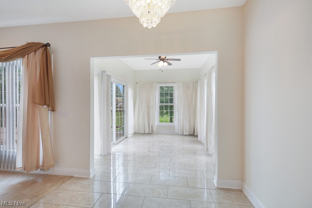 25600 Tryon Road Bedford, OH 44146 - Photo 15 of 34 The kitchen opens to the sunroom