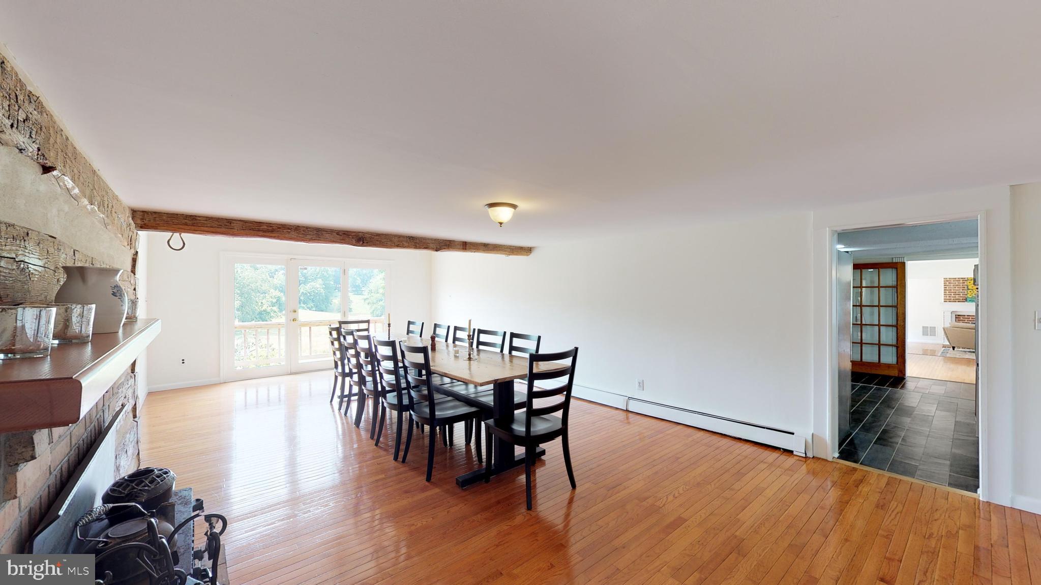 13446 Bottom Road Hydes, MD 21082 - Photo 22 of 79 Dining Room with View to Kitchen