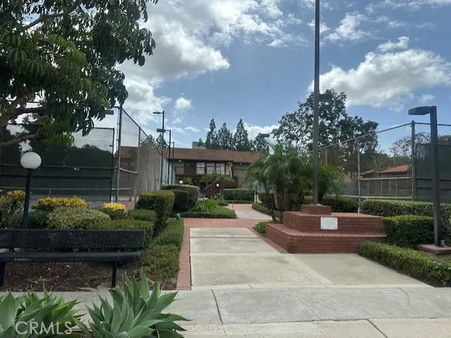 a view of street along with trees