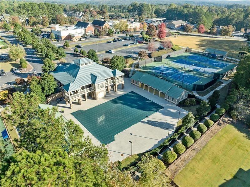 385 Graves Road Acworth, GA 30101 - Photo 56 of 61 an aerial view of a house with outdoor space