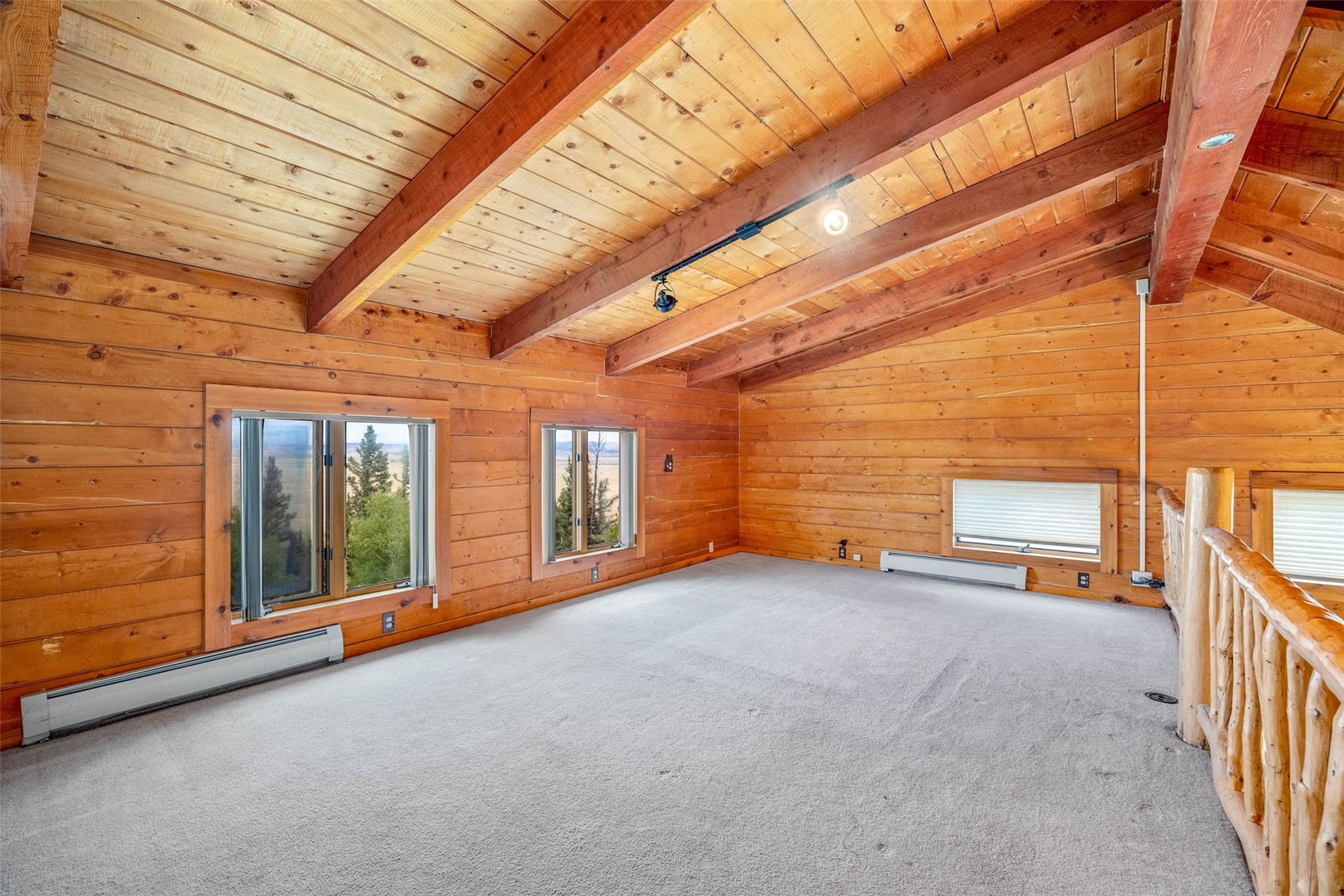 597 Sheep Ridge Road Fairplay, CO 80440 - Photo 17 of 50 a view of an empty room with a window